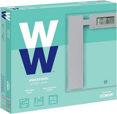 WW Ultra Slim Glass Electronic Scale - 3