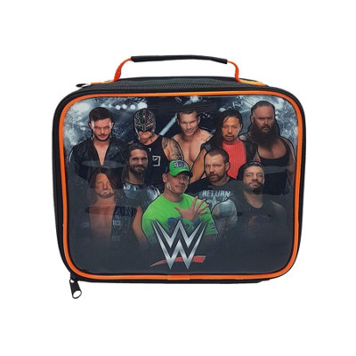 Lunch Box - WWE - John Cena - Round Reusable Lunch Bag and Lunch Box Type  Food Accessories. 