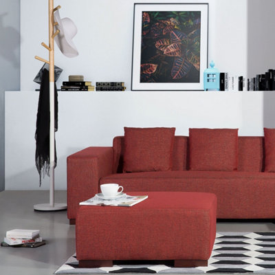 Wyld and Coco NordicNest Coat Stand Brown and White - Six-Hook Modern ...