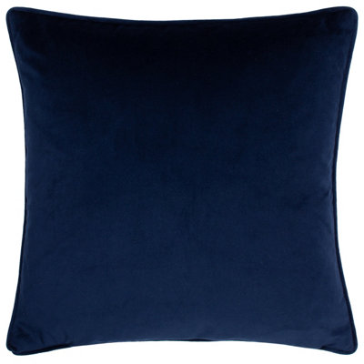 Wylder Abyss Fish Repeat Chenille Piped Polyester Filled Cushion