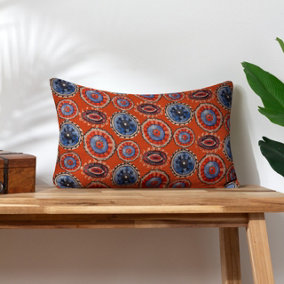 Wylder Akamba Tribal Rectangular Piped Cushion Cover