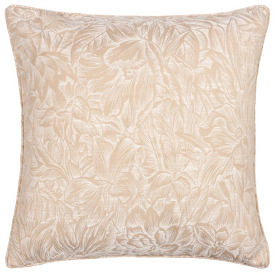 Wylder Grantley Jacquard Piped Feather Filled Cushion