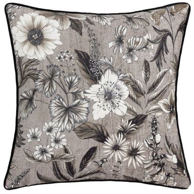 Wylder Harlington Botany Floral Piped Feather Filled Cushion