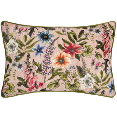 Wylder Hidcote Manor Alma Floral Polyester Filled Cushion