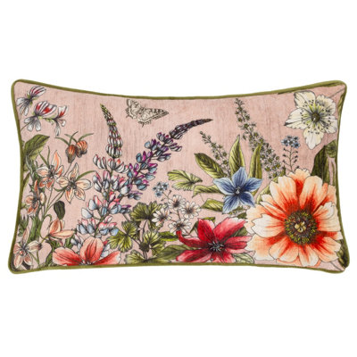 Wylder Hidcote Manor Evelyn Floral Feather Filled Cushion