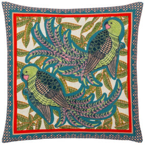 Wylder Karasi Parrots Tropical Polyester Filled Cushion