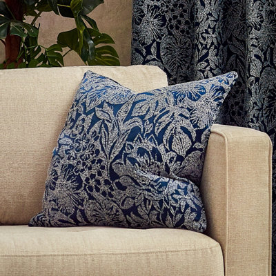 Wylder Nature Bali Botanical Jacquard Polyester Filled Cushion