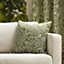 Wylder Nature Bali Botanical Jacquard Polyester Filled Cushion