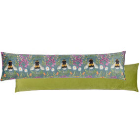 Wylder Nature House of Bloom Zinnia Bee Draught Excluder Cover