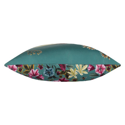 Wylder Nature Midnight Garden Bee UV & Water Resistant Outdoor Polyester Filled Cushion