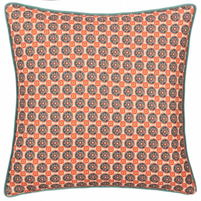 Wylder Onika Geometric Feather Filled Cushion