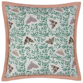 Wylder Silk Moth Floral Cushion Cover