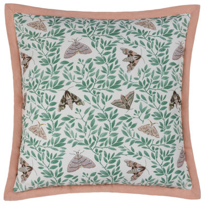 Wylder Silk Moth Floral Feather Filled Cushion