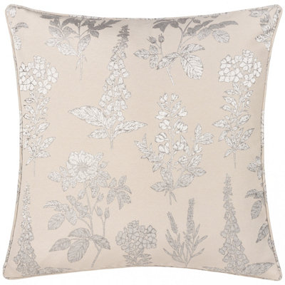 Wylder Sophia Floral Jacquard Piped Polyester Filled Cushion