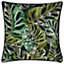 Wylder Tropics Ebon Wilds Khari Piped Polyester Filled Cushion