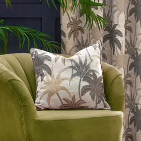 Wylder Tropics Galapagos Jacquard Piped Cushion Cover