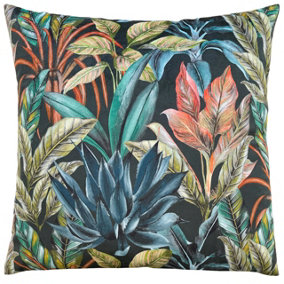 Wylder Tropics Mogori Vendure Digitally Printed Velvet Polyester Filled Cushion