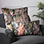 Wylder Tropics Mogori Wild Medinilla Piped Velvet Polyester Filled Cushion