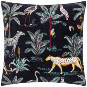 Wylder Wilds Tropical Cotton Cushion Cover