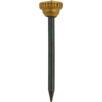 X Br Headed Picture Pins Br/Grey (One Size)
