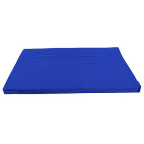 X-Large Dog Bed Cage Crate Pet Waterproof Hygienic Bedding Tough Hardwearing Cushion Mat Blue