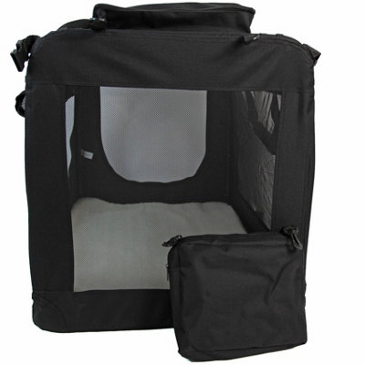 X-Large Fabric Dog Crate Pet Carrier Travel Portable Cage House - 5