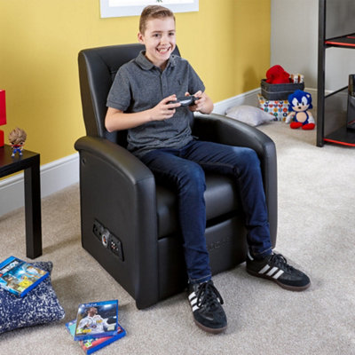 Personalised Gaming Chair Pocket Cushion Organiser Boys / Kids 