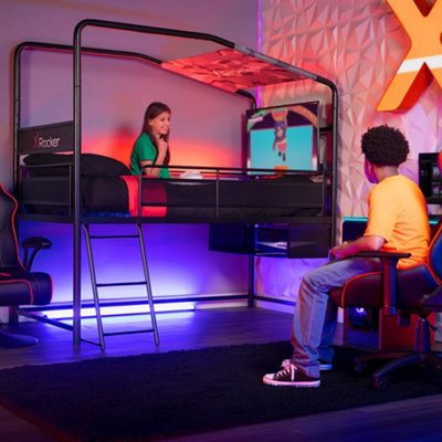 X rocker tv online bed