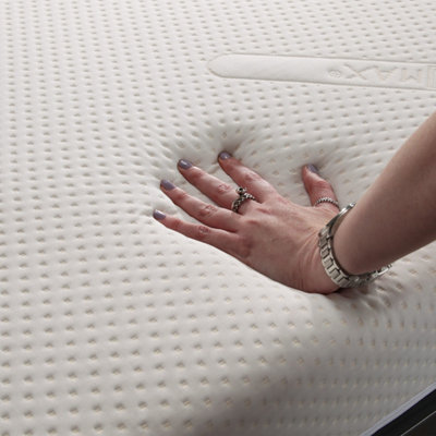X-Rocker Cool Max Firm Eco Foam Hypoallergenic Small Double Foam Mattress 4ft for Gaming Beds