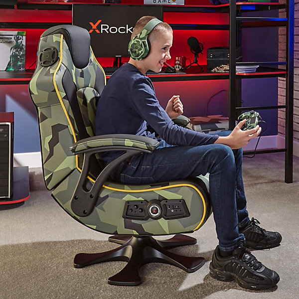 X-Rocker Covert Ops 2.1 Gaming Chair Speakers Audio X-Rocker Covert Ops 2.1 Gaming Chair Speakers Audio
