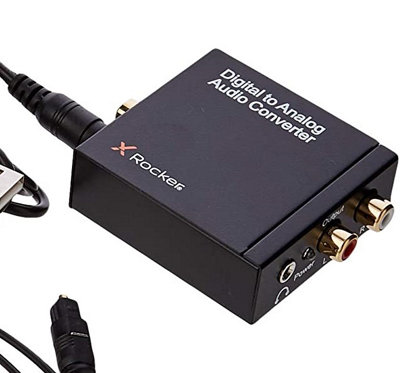 X-Rocker DAC Transmitter Digital Audio Analogue Converter Legacy Adapter Gaming