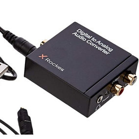 X Rocker DAC Transmitter Digital Audio Analogue Converter Legacy Adapter Gaming