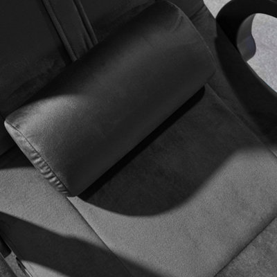 X Rocker Gaming chair 4.1 Speakers Wireless Bluetooth Deluxe Black Fabric