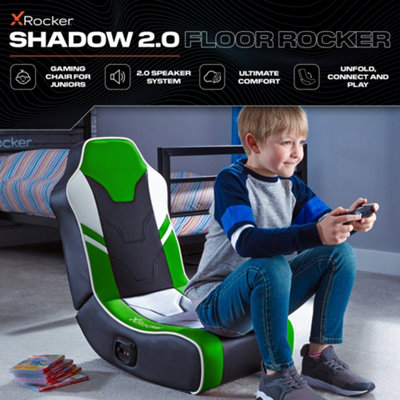 X Rocker Gaming chair for Kids 2.0 Speakers Folding Floor Seat