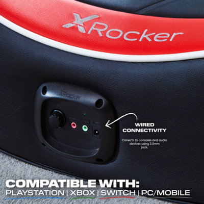 X rocker deals gaming chair floor