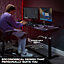 X Rocker Gaming Desk Height Adjustable Office Table Cougar XL Wide FREE MOUSEPAD