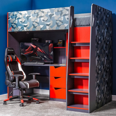 Double deck deals bed gaming room