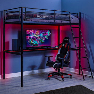 Childrens loft deals bed with desk