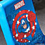X ROCKER Official Marvel Captain America Video Rocker Gaming Chair for Juniors, Folding Rocking Seat Official Marvel Licensed BLUE