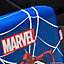 X ROCKER Official Marvel Spider-Man Video Rocker Gaming Chair for Juniors, Folding Rocking Seat Official Marvel Licensed - BLUE