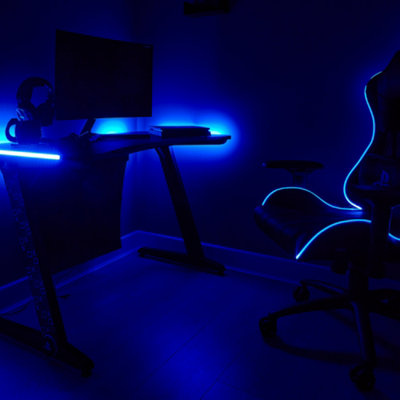 X rocker borealis gaming desk sale