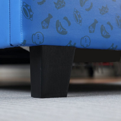 X-Rocker Official Super Mario Gaming Bed, Faux Leather Upholstered ...