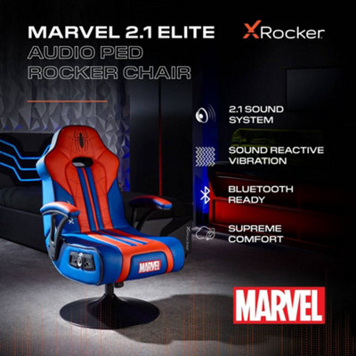 X Rocker Officially Licensed Marvel™ Elite 2.1 Audio Console Gaming ...