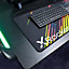 X-Rocker Panther RGB Gaming Desk with FREE Mousepad -  110x61cm