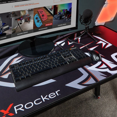 X rocker panther discount xl corner gaming desk