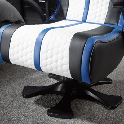 X Rocker Playstation Legend 2.1 Audio Gaming Chair with Speakers Wireless Bluetooth Console Gaming Seat for