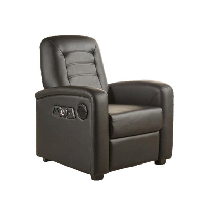 X-Rocker Premier 4.1 Recliner Arm Chair with Wireless Bluetooth Audio and Footrest - BLACK