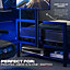 X Rocker Single 3ft Gaming Bed Frame TV Mount Metal Black Storage Shelf Basecamp