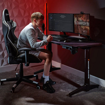 X-Rocker Stratos Electric Standing Desk Height Adjustable