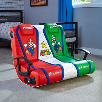 X Rocker Super Mario™ All-Star Floor Rocker - Mario